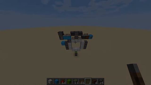 3x3 Piston Door Minecraft 1.16 with Glass Center смотреть онлайн