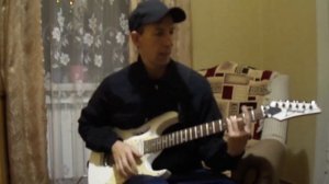 Песня- Прости земля (на электро-гитаре)