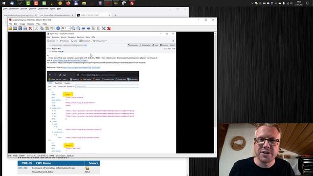 WordPress: ist wp-json/wp/v2/users eine Sicherheitslücke? CVE-2017-5487 смотреть онлайн