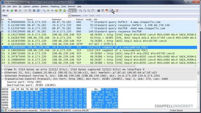 Wireshark Tip 1: TCP Reassembly Setting смотреть онлайн