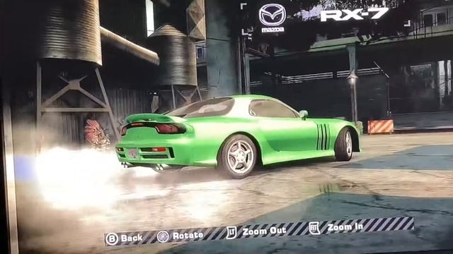 Need for speed most wanted Mazda RX-7 all body kits смотреть онлайн