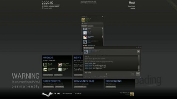 Rust - Server Disconnecting