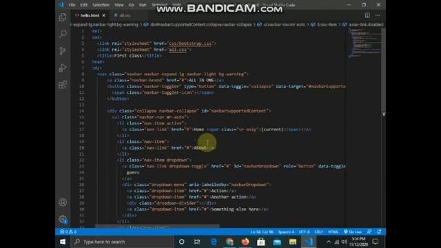 Bootstrap lecture 4 use navigationbar,navbar,images! ALL IN ONE 2020 смотреть онлайн