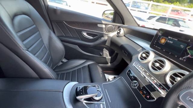 2019 MERCEDES C300 D AMG LINE PREMIUM 2.0 Diesel Saloon 242 BHP Hyacinth Red for sale Castle Motors смотреть онлайн