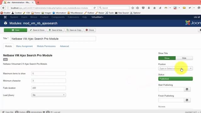 How to install and use Virtuemart Ajax Search Pro Module. смотреть онлайн