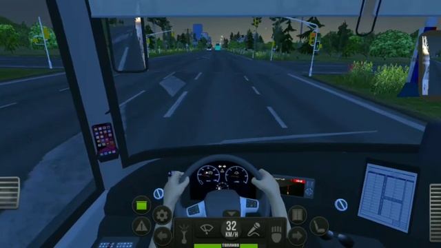 Bus Simulator Ultimate: #2- Рейс Ростов-на-Дону:Ульяновск:Самара:Казань + пробитое колесо смотреть онлайн