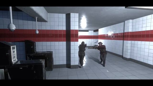 CQB в режиме молчания. Работа в двойке.