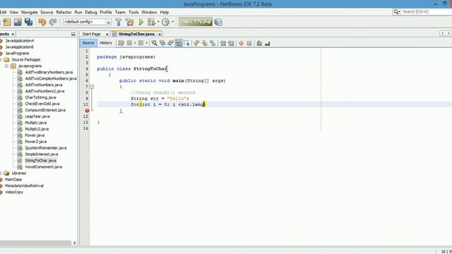 Java Program To Convert String To Char смотреть онлайн