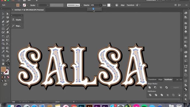Illustrator - Tutorial Lettering Victoriano (Fácil) смотреть онлайн