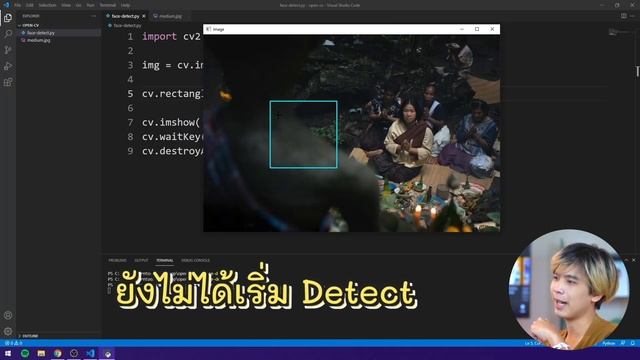 EP.18 What’s New - เขียนโปรแกรมตรวจจับใบหน้าด้วย OpenCV !! смотреть онлайн
