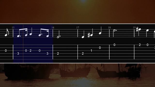 Vangelis Conquest of Paradise - Easy Guitar Tab for Beginners [ Tutorial ] смотреть онлайн