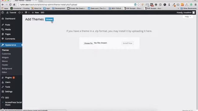 Install Theme | Sink - Minimal WooCommerce WordPress Theme смотреть онлайн