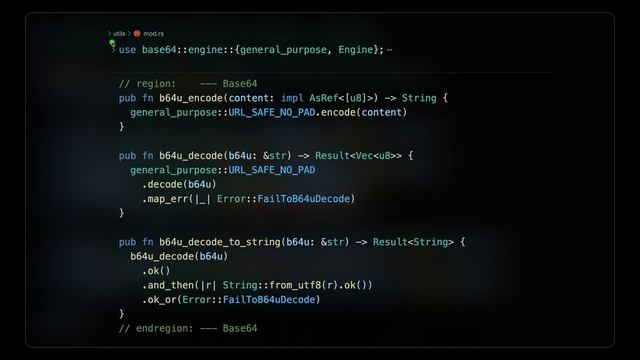 Rust Base64 v.s. Base64URL - Web Token Code Examples смотреть онлайн