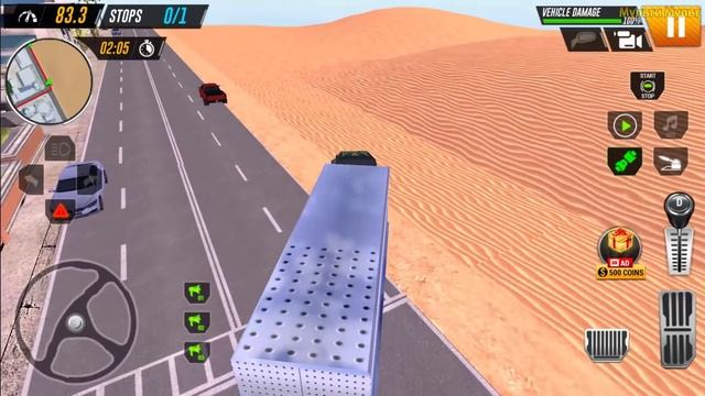 City Truck Driving Cargo 3D Simulator - Best Android GamePlay смотреть онлайн