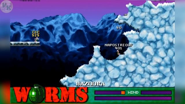 OLDЗОР ● WORMS (Самая первая игра про Червячков) смотреть онлайн