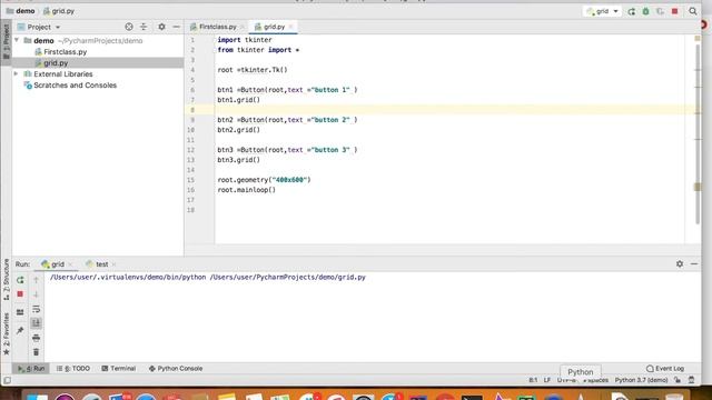 The Grid Geometry manager | Python Tkinter Tutorials | In hindi смотреть онлайн