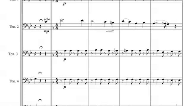 Berlioz Recitative and Prayer for Trombone Quintet смотреть онлайн