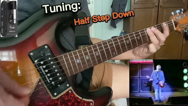 Spank Thru Guitar Tutorial with Solo | Fender Mustang Micro смотреть онлайн