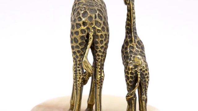 Статуэтка "Жираф большой и маленький" на камне смотреть онлайн