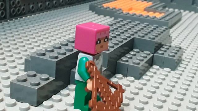 Lego Minecraft Dungeons | The Redstone Monsters | Lego Stop-Motion смотреть онлайн