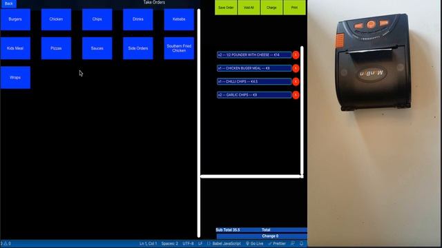 ReactJS POS System ReactJS Firebase and Bluetooth Printer with Cordova смотреть онлайн