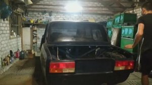 Установка заднего стекла ваз - 2107