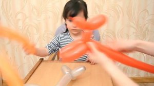 Делаем собачку из надувного шарика