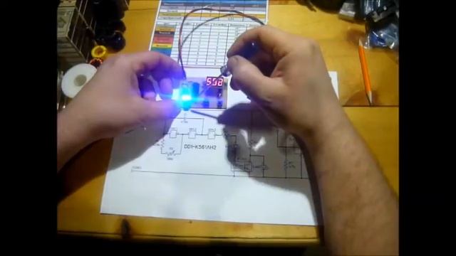 Тестер для проверки оптронов PC817 и TL431 на К561ЛН2