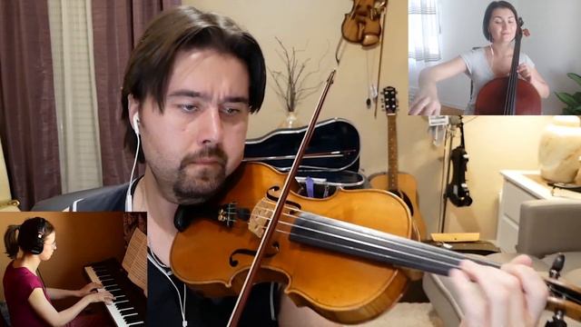 Coldplay - A Sky Full Of Stars - Classical Trio Cover смотреть онлайн