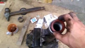 ремонт удлинителя кпп  газель часть 2