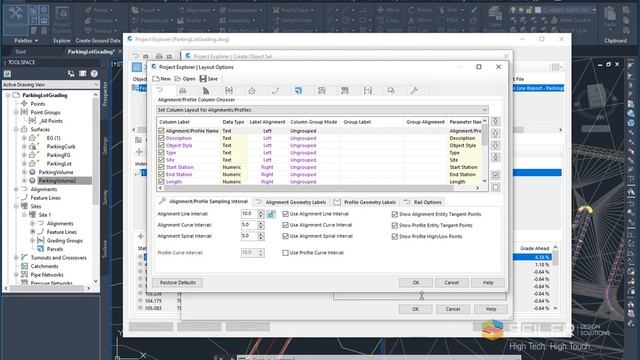 Civil 3D 2022 Project Explorer Custom Volume Reports смотреть онлайн