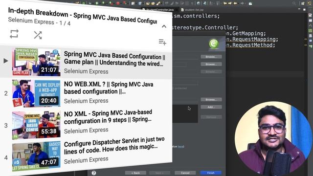 #3 Setting Up Spring Web MVC | Configuring Database & Dispatcher Servlet| Java + spring live projec смотреть онлайн