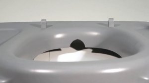 Установка системы смыва для туалетной кабины Toypek