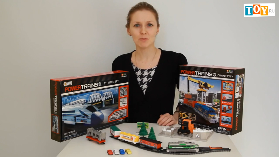 Игрушки Железные дороги от Power Trains смотреть онлайн