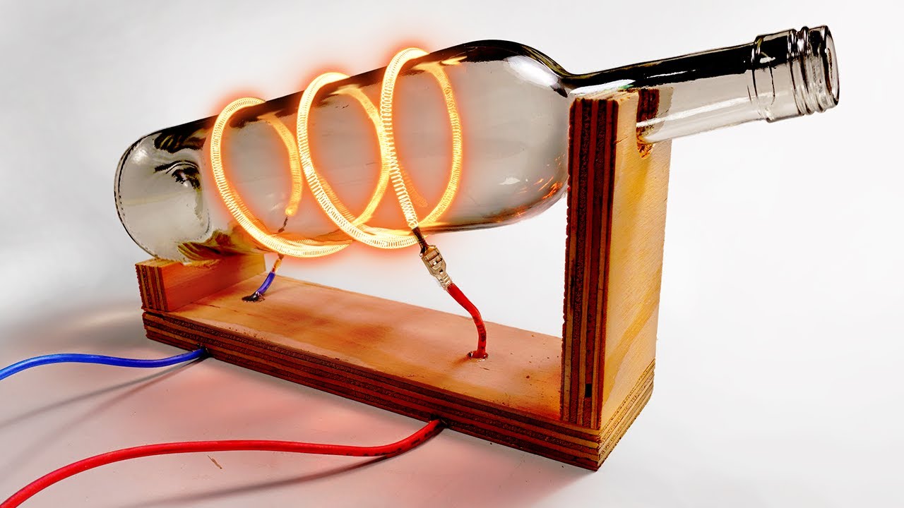 Простая резка бутылок / Как сделать самодельный резак для стеклянных бутылок смотреть онлайн