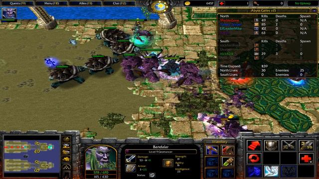 Warcraft 3 TFT - Abyss Gates #1 смотреть онлайн