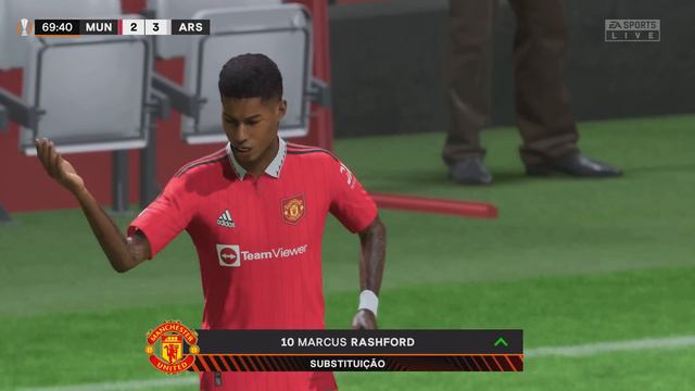 FIFA 23 - Manchester United vs Arsenal | UEFA Europa League Final | PS5™ [4K] смотреть онлайн