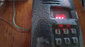 Запись ключа на домофон Метаком МК-2003 ТМ4Е.