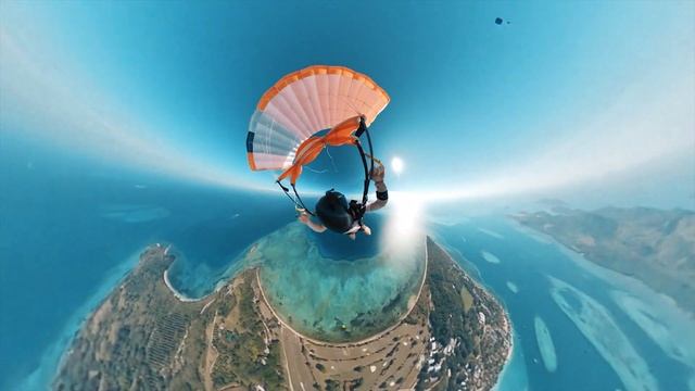 FIJI SKYDIVING - GO PRO 360 смотреть онлайн
