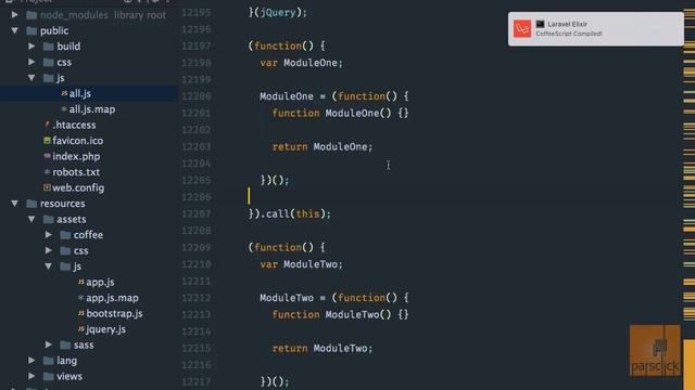 ۲۹- کافی و ES6 با Elixir در لاراول смотреть онлайн