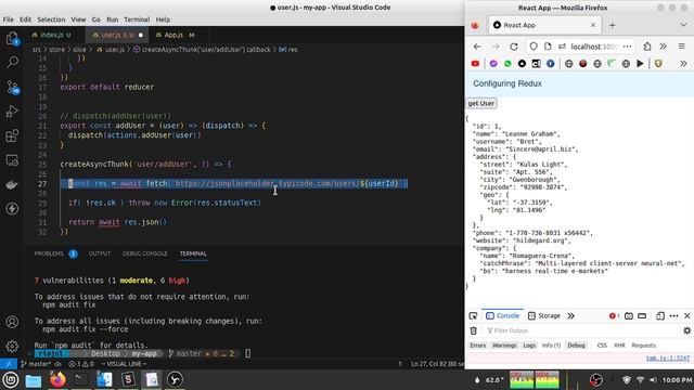 lesson 26: Using Redux in React Application | Rredux Toolkit смотреть онлайн