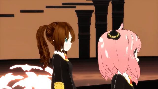 MMD - Happy Synthesizer [Anya & Mélanie] смотреть онлайн