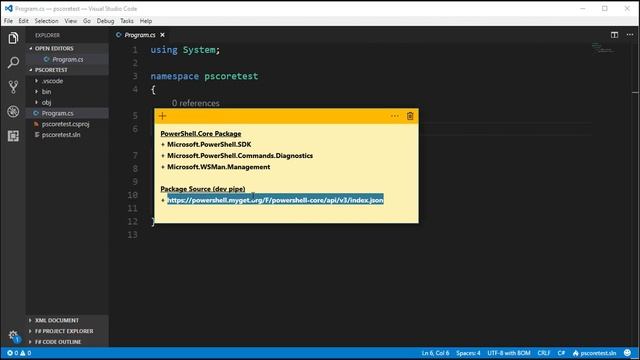 Using PowerShell Core in .NET Core 2.0 Console Application смотреть онлайн