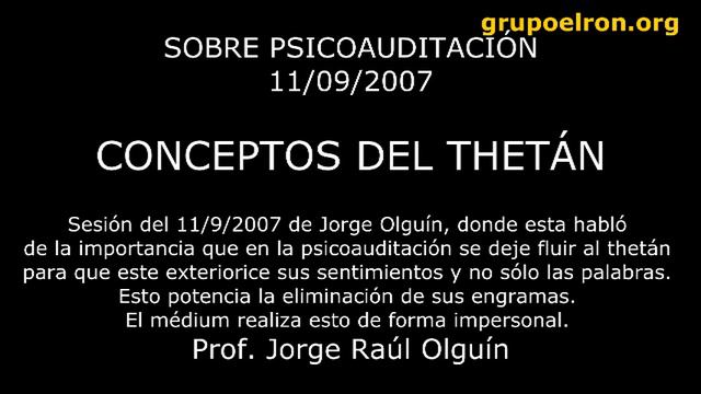 GRUPO ELRON - CONCEPTO DEL THETAN - 11 09 2007 смотреть онлайн