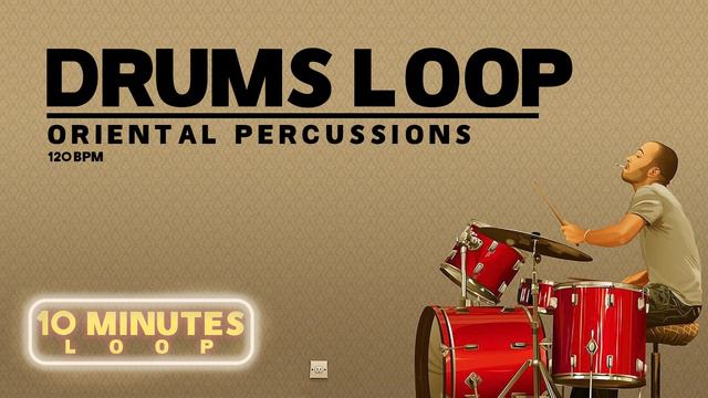 FREE DRUMS LOOP - Oriental Percs - 120 BPM 🥁 смотреть онлайн