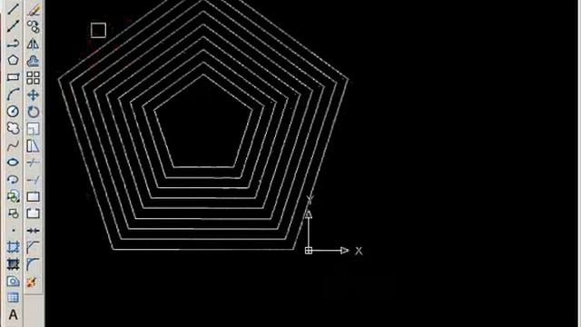 [ видео уроки Autocad] 23 Offset Отступ смотреть онлайн