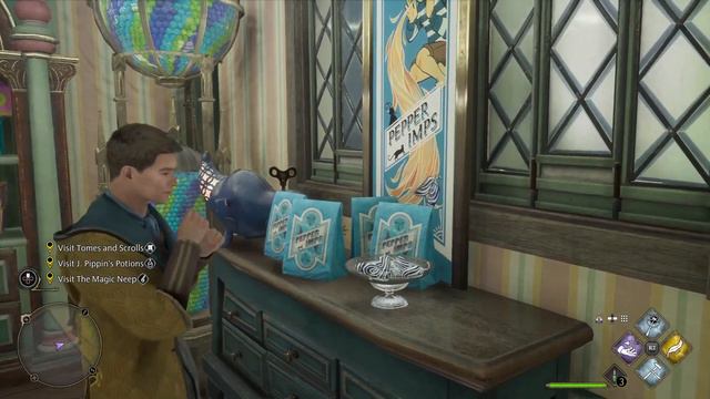 Hogwarts Legacy - Hogsmeade, Honeydukes Candy Store смотреть онлайн