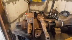 Как укоротить передний мост уаза для минитрактора.