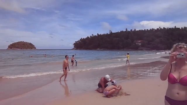 Что сейчас творится на пляже Ката? Пхукет,Тайланд. смотреть онлайн