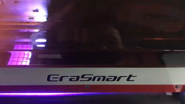 УФ печать на пластиковой карте, визитке УФ UV принтер EraSmart А3 1390 смотреть онлайн